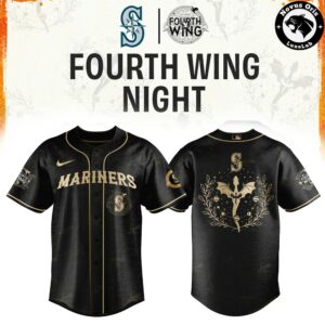 Seattle Mariners x Fourth Wing Night Limited Jersey 2
