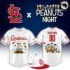 St. Louis Cardinals x Peanuts Night Limited Edition Baseball Jersey