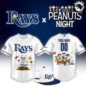 Tampa Bay Rays x Peanuts Night Limited Edition Baseball Jersey