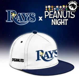 Tampa Bay Rays x Peanuts Night Limited Edition Baseball Jersey 3