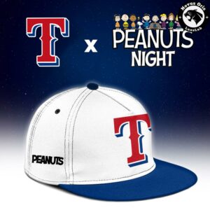 Texas Rangers x Peanuts Night Limited Edition Baseball Jersey 3