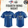 Texas Rangers x Fourth Wing Night Limited Edition Custom Baseball Jersey Texas Rangers x Fourth Wing Night Limited Edition Custom Baseball Jersey