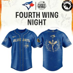 Toronto Blue Jays x Fourth Wing Night Limited Edition Baseball Jersey