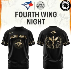 Toronto Blue Jays x Fourth Wing Night Limited Edition T Shirt 2