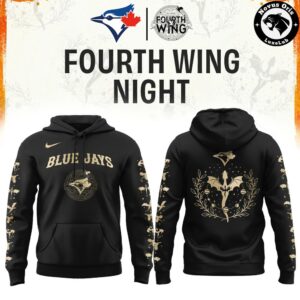 Toronto Blue Jays x Fourth Wing Night Limited Hoodie 2