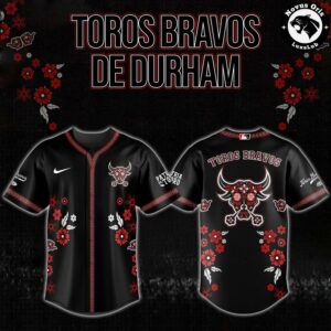 Toros Bravos de Durham Limited Edition Baseball Jersey 2