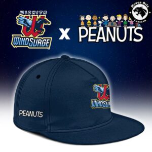 Wichita Wind Surge x Peanuts Night Limited Edition Baseball Jersey 3