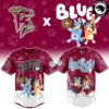 Asheville Tourists x Bluey Night Limited Edition Baseball Jersey