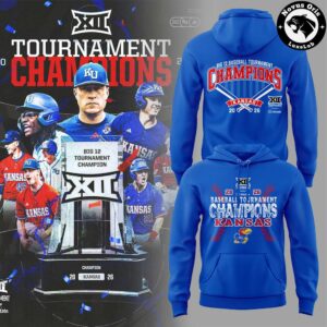 2026 Kansas Big 12 Baseball Tournament Champions Hoodie
