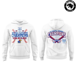 2026 Kansas Big 12 Baseball Tournament Champions Hoodie 4