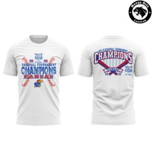 2026 Kansas Big 12 Baseball Tournament Champions T Shirt 4