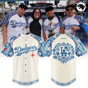 2026 LA Dodgers Mexican Heritage Floral Baseball Jersey