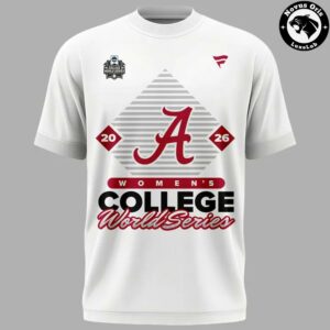 Alabama Crimson Tide 2026 NCAA Softball WCWS T Shirt 2