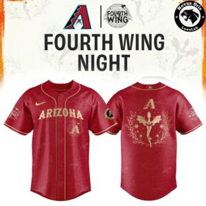 Arizona Diamondbacks x Fourth Wing Night 2026 Limited Baseball Jersey 2