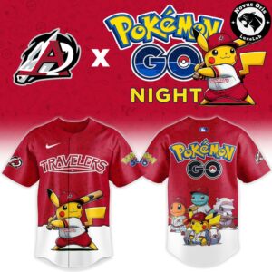 Arkansas Travelers x Pokemon GO Night 2026 Limited Edition Baseball Jersey 2