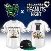 Custom Eugene Emeralds Peanuts Night Snoopy Baseball Jersey