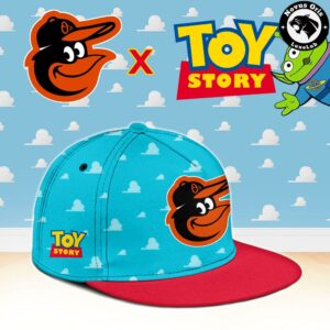 Baltimore Orioles x Toy Story Night Woody Buzz Lightyear Custom Baseball Jersey 3
