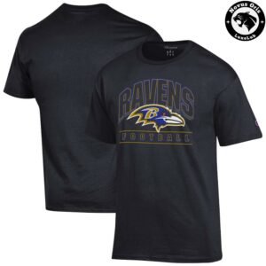 Baltimore Ravens NFL Football Classic Team Logo Fan Gear T-Shirt