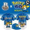 Biloxi Shuckers x Pokemon GO Night 2026 New Edition Baseball Jersey