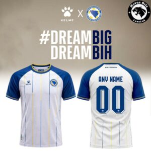 Bosnia and Herzegovina Kelme Federation Soccer Jersey 2