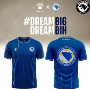 Bosnia and Herzegovina Kelme Federation Soccer Jersey 3
