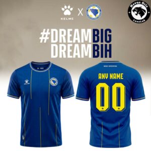 Bosnia and Herzegovina Kelme Federation Soccer Jersey 4
