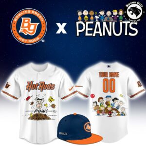 Bowling Green Hot Rods x Peanuts Night 2026 Limited Baseball Jersey 1
