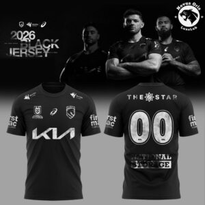 Brisbane Broncos 2026 Black Jersey Rugby Shirt Limited Edition 3