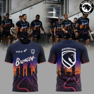 Brisbane Broncos 2026 City Skyline Rugby Jersey