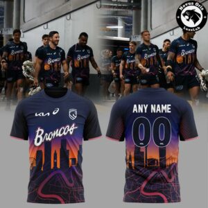 Brisbane Broncos 2026 City Skyline Rugby Jersey 3