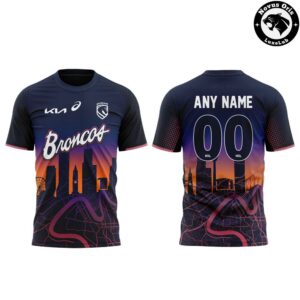 Brisbane Broncos 2026 City Skyline Rugby Jersey 4