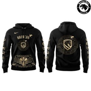 Brisbane Broncos Fourth Wing Night Limited Edition Black Hoodie 2