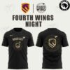 Brisbane Broncos Fourth Wing Night Limited Edition Black T-Shirt