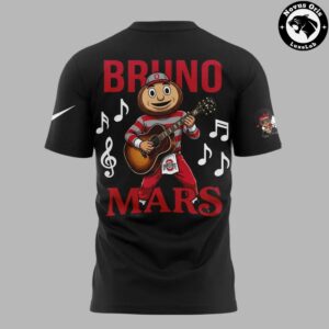 Bruno Mars Ohio Stadium 2026 Concert Tour T Shirt 6