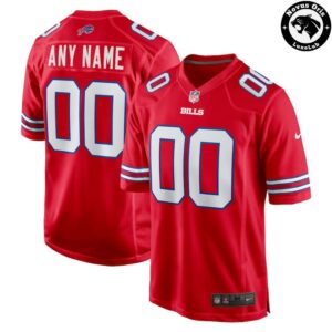 Buffalo Bills NFL Personalized Any Name and Number Football Jersey