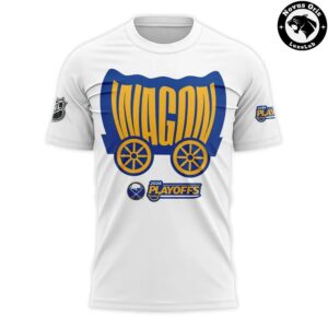 Buffalo Sabres 2026 NHL Playoffs Wagon Pullover T Shirt 2
