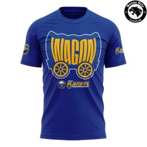 Buffalo Sabres 2026 NHL Playoffs Wagon Pullover T Shirt 5
