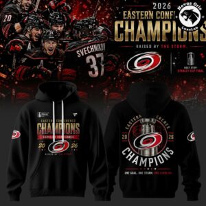 Carolina Hurricanes 2026 Eastern Conference Champions Hoodie