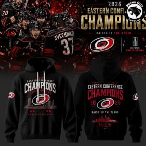 Carolina Hurricanes 2026 Eastern Conference Champions Hoodie 2