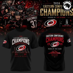 Carolina Hurricanes 2026 Eastern Conference Champions T Shirt 2