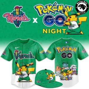 Cedar Rapids Kernels x Pokemon GO Night 2026 Limited Edition Baseball Jersey