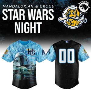 Charleston RiverDogs x Star Wars Night Limited Edition Baseball Jersey 2