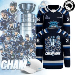 Chicoutimi Sagueneens 2026 QMJHL Champions Hockey Jersey 2
