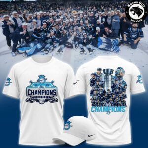 Chicoutimi Sagueneens 2026 QMJHL Champions T Shirt 2