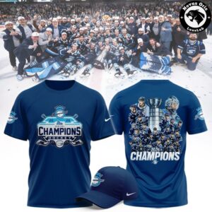 Chicoutimi Sagueneens 2026 QMJHL Champions T Shirt 4