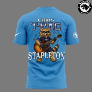 Chris Stapleton x T Rac Titans Nissan Stadium 2026 Concert T Shirt 3