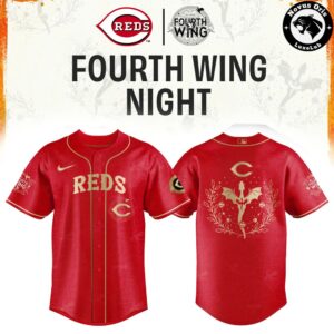 Cincinnati Reds x Fourth Wing Night 2026 Limited Baseball Jersey 2