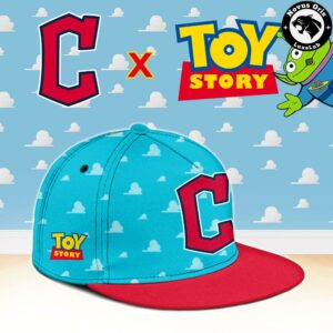 Cleveland Guardians x Toy Story Night Woody Buzz Lightyear Custom Baseball Jersey 3