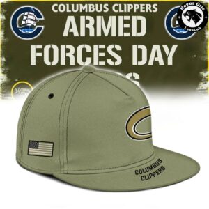 Columbus Clippers Armed Forces Day Baseball Jersey 2026 Limited Edition 3