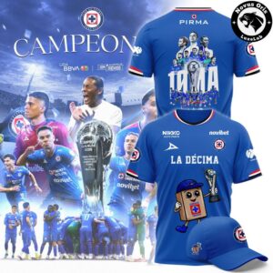 Cruz Azul Campeon Liga MX Clausura 2026 La Decima T-Shirt